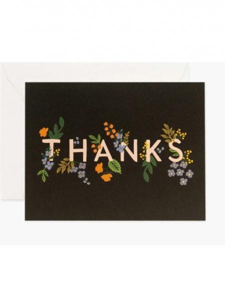 Posey Thank You Card