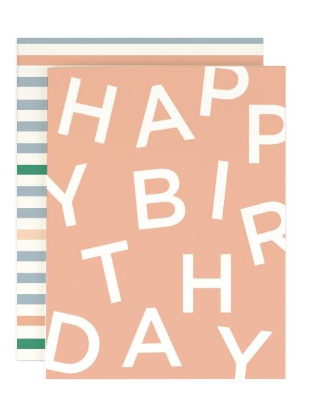 Random Type Birthday Card