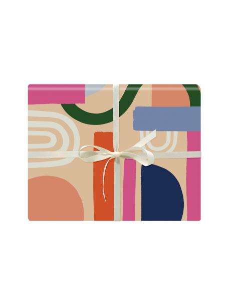 Colorblock Wrapping Paper - Roll