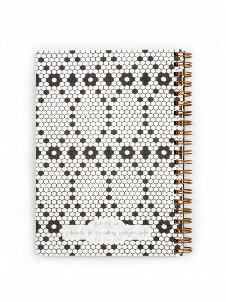 Retro Tile Handmade Notebook