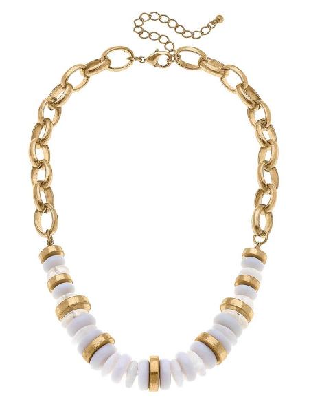 Peyton Beaded Chain Necklace – Vernacular