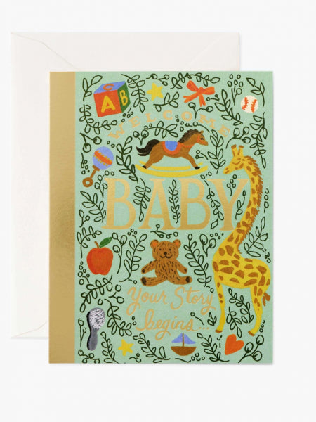 Storybook Baby Card