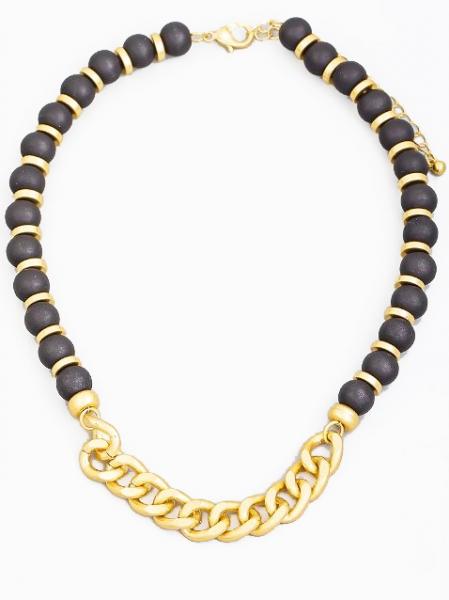 Benz Necklace - Black