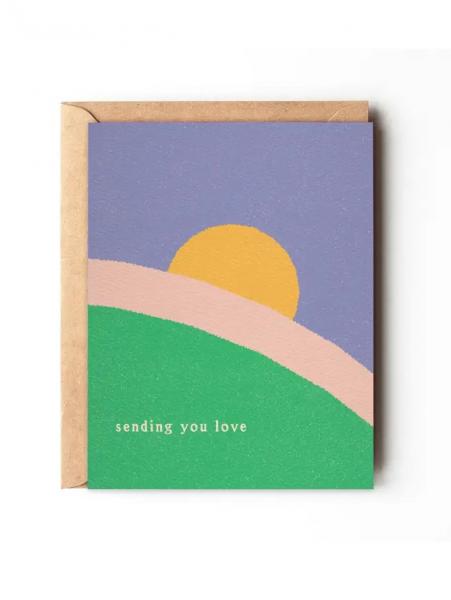 Sending You Love Card