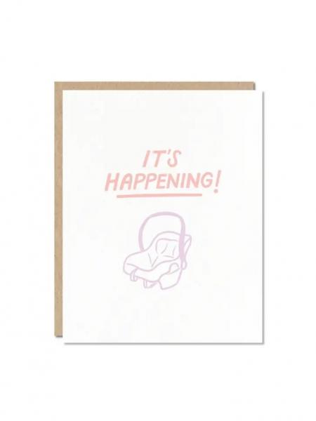 It's Happening - Baby Card