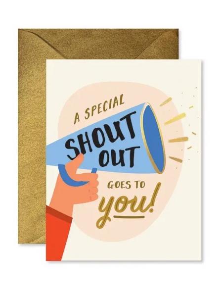 Shout Out Card