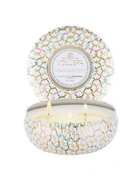 Wildflowers 3 Wick Tin Candle