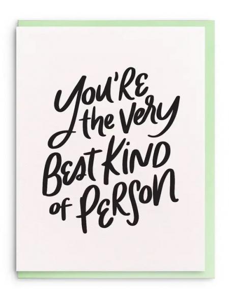 Best Person Card