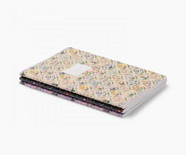 Estee Stitched Notebooks S/3