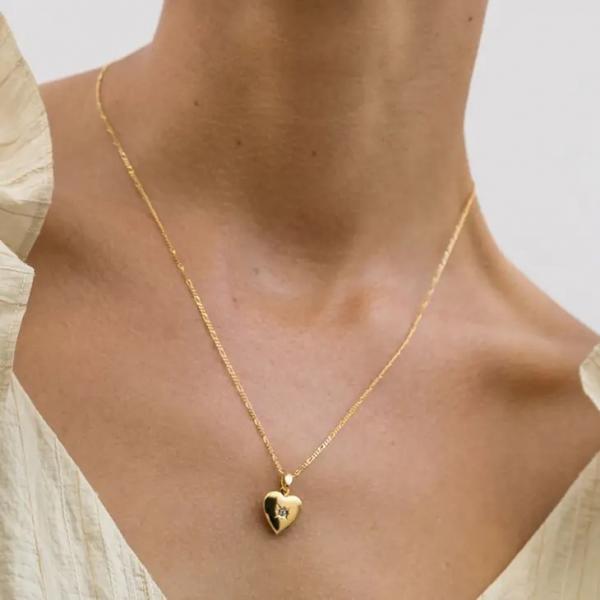 Star Heart Necklace