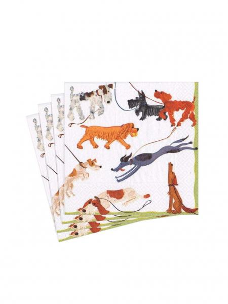 Dogs Cocktail Napkins - Pack of 20