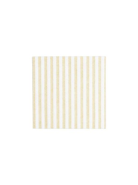 Linen Stripe Cocktail Napkin - Pack of 20